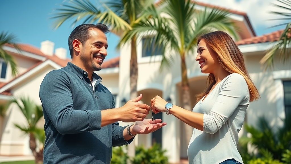 modern suburban Orlando home exterior cash home sale