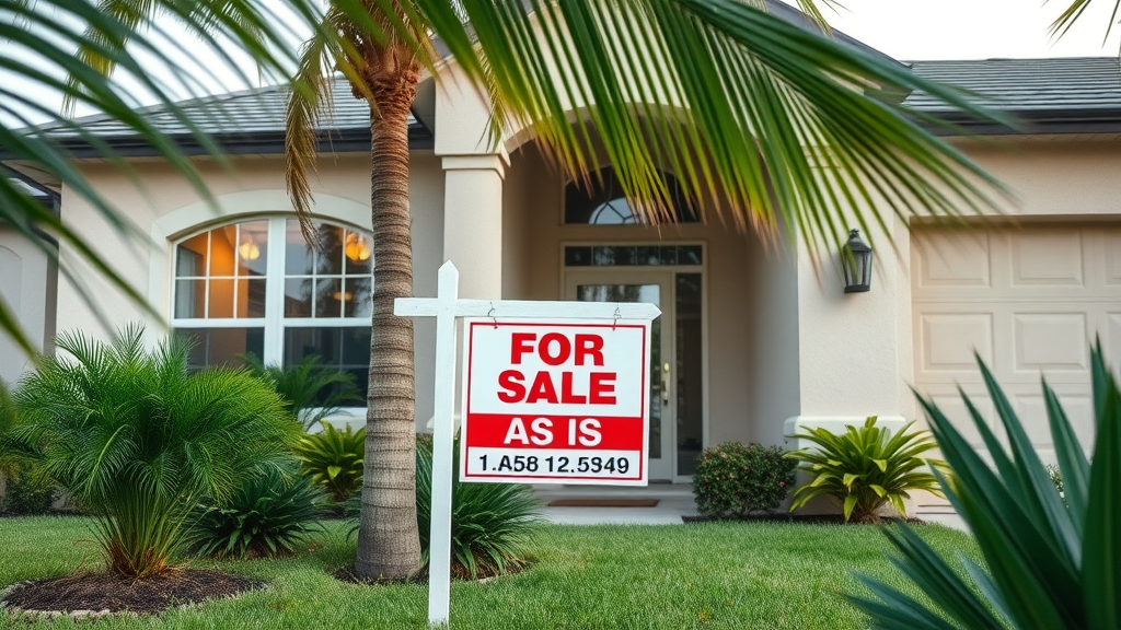 modern suburban Orlando house exterior with 