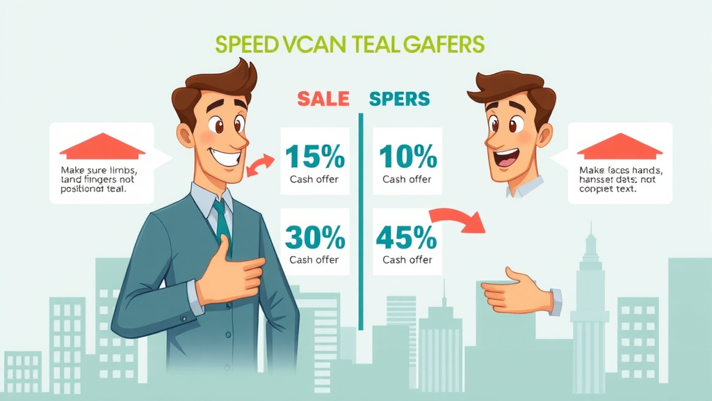 Orlando cash offer vs traditional sale infographic, highlighting speed and low risk for home sellers