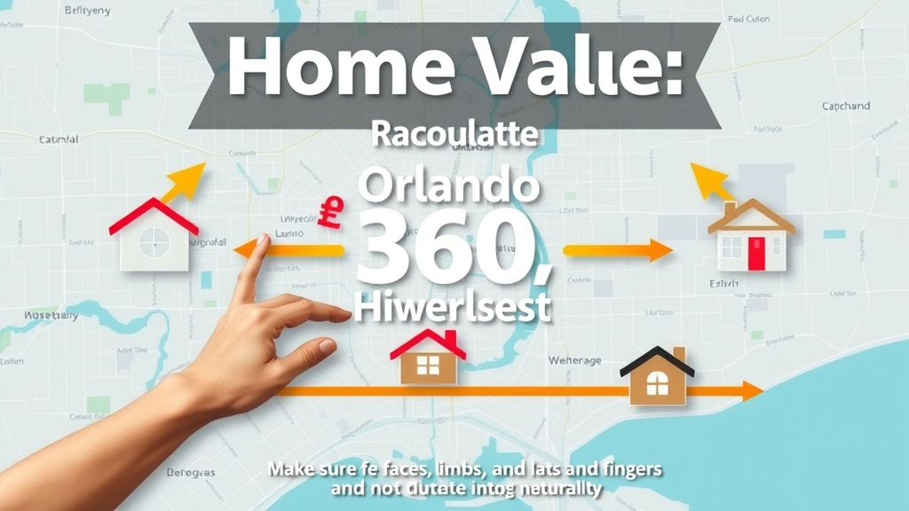 Orlando cash home buyer infographic home value calculation neighborhood map
