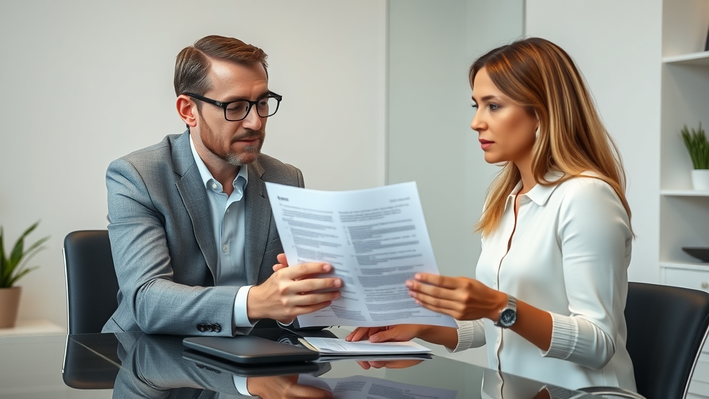 Orlando real estate expert answering homeowner FAQs in a collaborative office, illustrating transparent answers from home selling companies Orlando.